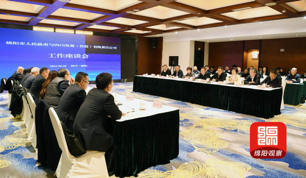 市政府与四川发展(控股)有限责任公司举行工作会谈