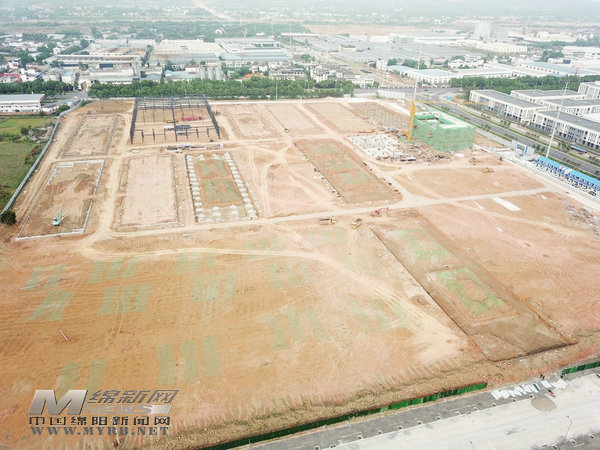 中南高科·綿陽安州擎動未來汽車產業(yè)園建設快馬加鞭