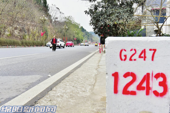 国道247线三台段事故弯隐患何日能消