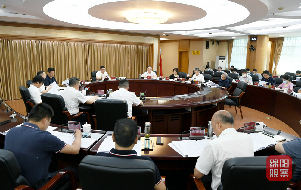 2022年7月4日，市政府党组2022年第六次会议  张莉 摄.jpg