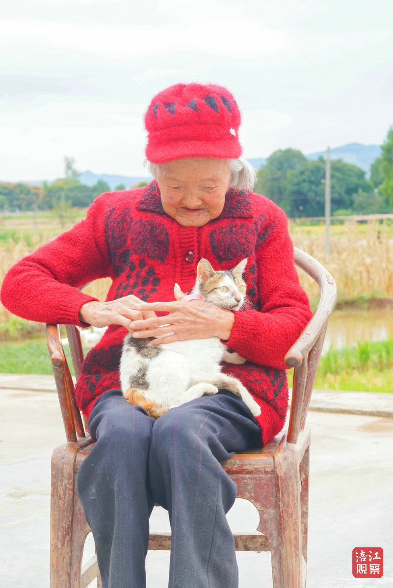 重阳节 游仙 百岁老人拍靓照1_1.jpg